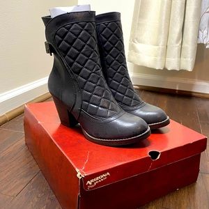 Quilted Ankle Boots